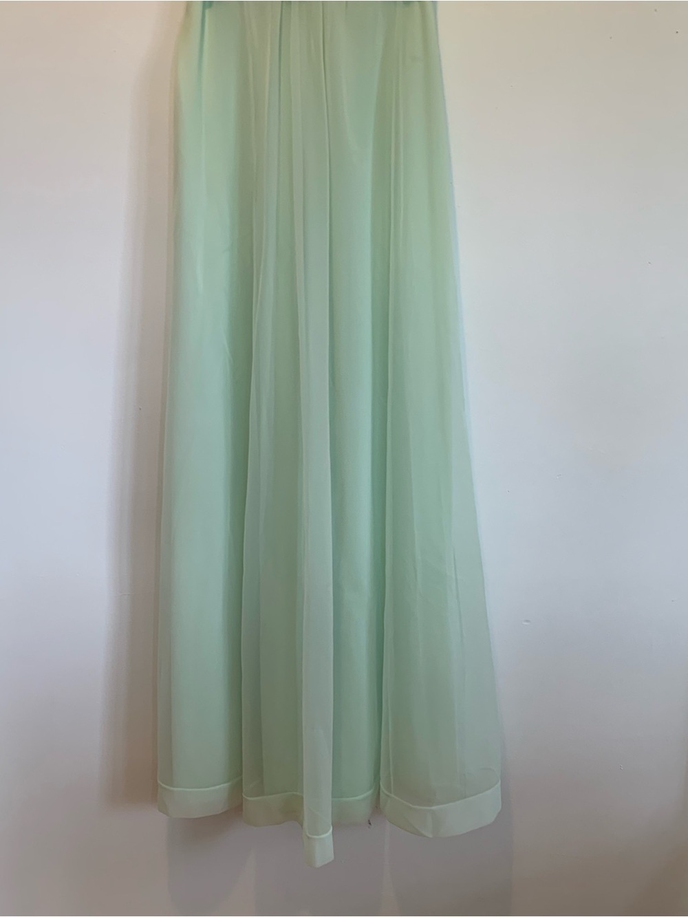 Vintage 70’s Shadowline Peignoir Set Sheer Chiffon Nightgown & Robe - Picture 12 of 14